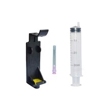 나인틴 JS12 호환 HP 패스트 드라이 에코 솔벤트 12.7mm 0.5 인치 핸드 헬드 잉크젯 프린터 잉크 카트리지 리필 도구, 02 12.7mm tool 30ml