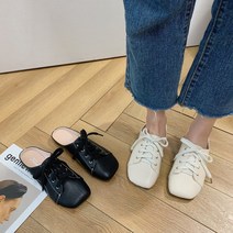 여성 둥근코 스니커즈 블로퍼 굽 2.5cm