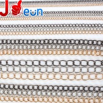 체인 쇠사슬 금속체인 체인줄 메탈체인 체인끈, 융체인4-골드1y