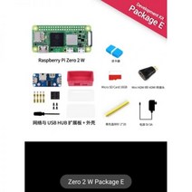 마이크로 스노우 라즈베리 파이 제로 오리지널 업그레이드 버전 2 W 옵션 개발 키트