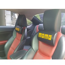 momo 레이싱 핸들 쿠션, (02)목쿠션