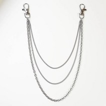 남녀공용 써지컬스틸 트리플 숏 바지체인