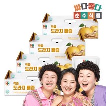 순수식품 NFC 착즙100% 도라지배즙 배도라지즙 4박스(120포), 단품