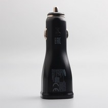 삼성 호환 자동차 충전기 듀얼 USB 적응 형 고속 어댑터 갤럭시 S6 용 마이크로 케이블 S7 가장자리 참고 4 5 J3 J4 J6 J5 A3 A5 A7 A10, 02 Black, [04] Only Car Charger