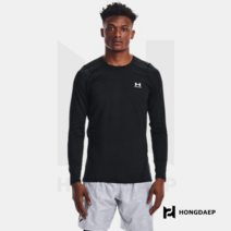 언더아머 콜드기어 컴프레션 긴팔티셔츠 - 블랙
