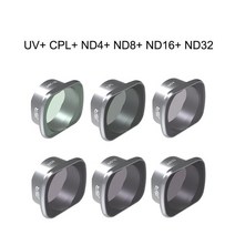 DJI FPV 드론 카메라 짐벌 렌즈 필터 MCUV CPL ND4/8/16/32 Sunhood 프로텍터 액세서리, [13] 6 in 1