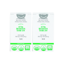 파이토뉴트리 유기농 멀티비타민&미네랄 코어 피로회복 종합 비타민 vitamin B D 총 9종함유, 90정x2박스, 2개