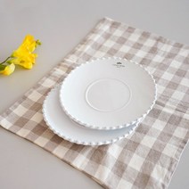 코스타노바 화이트펄 브래드접시 18cm, 선택완료, 1개