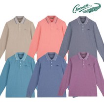 크로커다일 투톤 자카드 요꼬 카라 티셔츠(CDAA9TP1702)