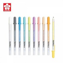사쿠라 수프레 0.8mm 10칼라 펜, 핑크-920, 1개