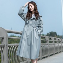 여성 골프레인자켓 골프우의 138517 트랜드우의 골프우의, XL, 메탈 그레이