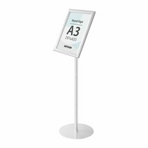 아트사인 스탠드꽂이A3(스냅/은색) 4749, 단품