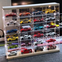 토미카 장식장 24 50 88 100칸 아크릴 진열장 피규어 다이 정리함 전시장 정리대 진열대 케이스 전시대, 50칸