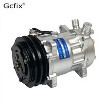 자동차 부품 에어컨 에어컴프레셔 Sanden 709 SD7H15 12V 24V 2 홈 V-blet pulley Universal