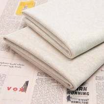 유명한원단 시보리원단 30수 밀라노 시보리 다이마루 원단 오트밀 2종, 오트밀그레이(S육이)