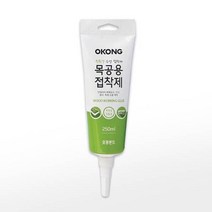 오공 수성접착제 목공용 205T 250ml 튜브, 단품