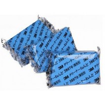 3M 클레이바 철분 낙진 유막 제거용품, 블루, 1개