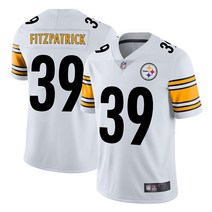 NFL 피츠버그 스틸러스 39번 민카 피츠패트릭 럭비 미식축구 저지 유니폼