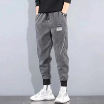 코듀로이 밴딩 카고 조거 팬츠 하늘비즈 A8 Z923S692