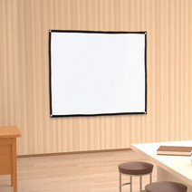 이동형 빔프로젝터 스크린(120x90cm) 휴대용스크린, 없음