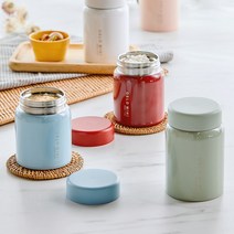 오슬로 미니 보온 죽통 이유식 보온밥통 280ml 5색상, 그린