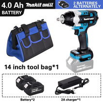 충전임팩 전동 렌치 임팩트렌치 세트 무선 리튬 배터리 브러시리스 전기 임팩트 인치 수리, m1012