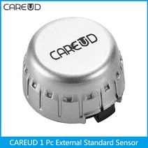 CAREUD-0-8bar 센서가 있는 CAREUD TPMS 타이어 압력 모니터 전용 교체 가능한 배터리가 1Pc 외부 센서, 01 휴대용