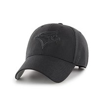 남성용 토론토 블루제이스 블랙 온 MVP 조절 가능 모자 - 원 사이즈