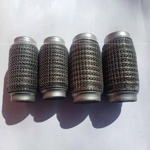 배기튜닝 자동차 소프트 연결 소음기 그리드 삼원 촉매 엘보링 호스 개선 공진 3184569336, 60X120