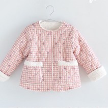 [러브원단]대폭 4온스구름누빔 플로랄체크 3color, 핑크