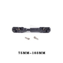 RC카 부품 CNC 가공 금속 헤비 듀티 드라이브 샤프트 1/10 RC 크롤러 자동차 Axial SCX10 Capra Wraith TRX4 TRX6 Redcat GEN8 CC01, [02] 75MM-103MM