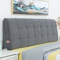 뉴타입 현대적인 통약 부드러운쿠션 침대쿠션 더블 다다미 대형쿠션, C13-과학기술 기모-다크그레이