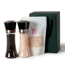 미담 뉴팩토리 히말라야핑크솔트 핑크소금선물세트 결혼 조문 장례 돌답례품 통후추 그라인더 암염 100% 2종 (8번 핑크솔트(L)+통후추(L)+리필350g) 기타답례품, 혼합색상, 1세트