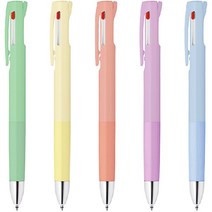 제브라 블렌 3색 볼펜 0.5mm 스모키 컬러 낱개 / 에멀젼 볼펜 / 유성볼펜 / 다색 볼펜 / 스트레스 프리 / 진하고 선명한 필기감 / 부드러운 러버그립 / 피로감이 적음, 라벤더 그레이 LVG