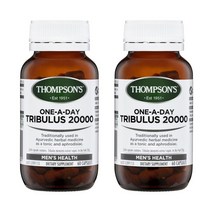 톰슨 Thompsons Tribulus 1-a-day 20000 60c 트리뷸러스 하루한알 20000mg 2팩, 1개