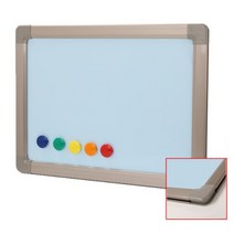 카모스 칼라 자석 게시판 얇은후레임 1200x2000mm, 보라