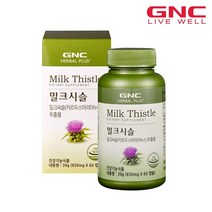 [GNC] 밀크시슬 K (60캡슐) 60일분, 단품, 1개