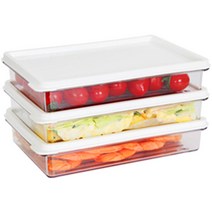 토탈하우스 창신리빙 센스 시스템 소분용기(대) 1호 650ml (3P) 0942