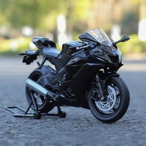 WELLY 1/12 야마하 YZF-R6 다이 캐스트 오토바이 모델 차량 컬렉션 Autobike 쇼크 업소버 오프로드 Autocycle 완구, 검은색 상자 없음