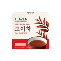 티젠 보이차 40티백, 단품, 단품