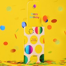 파퍼로니 신버전 컨페티 폭죽카드 8종 생일파티 웨딩 홈파티, 3. 축하(보라)