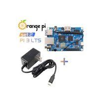 부품 보드 호환 모듈 개발 오렌지 파이 3 LTS 미국 C타입 전원 공급 장치 hdmi 와이파이 BT5.0 오픈 소스 안드로이드 9.0 우분투 데비안 OS 실행 2G8G 5V3A, 번들 1