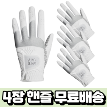지맥스 4장1세트 핸즐 남자 여성 왼손 오른손 양손 합피 연습용 라이크라 합성피혁 선물 여름 골프장갑