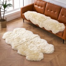 뉴질랜드 천연 RUG 양털 러그 양탄자 바닥 수입 매트