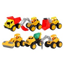 4살남아완구 모래놀이중장비자동차세트 남자아기 소근육 3세 남자아이 자동차놀이 아기자동차 한손