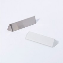 이븐앵글(96mm) 가구 서랍손잡이 아연 니켈사틴/화이트 120x29mm DH-580, 20.이븐앵글(DH-580), 니켈사틴, 미니드라이버세트