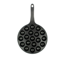 키친아트 통주물 홈베이킹 타코야끼팬, 팬 길이 265mm x 높이 33mm, 4개