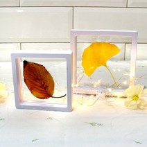 투명 압화 액자 l diy 만들기 미니 아크릴 프레임, 1개