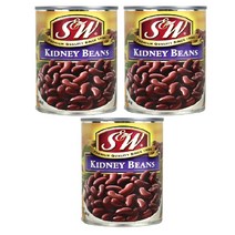 에스앤더블유 키드니빈스 통조림, 432g, 3개