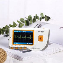심장 박동수 심전도기계 심박수 모니터 측정 부정맥, 휴대용 ECG 검출기 PC80B